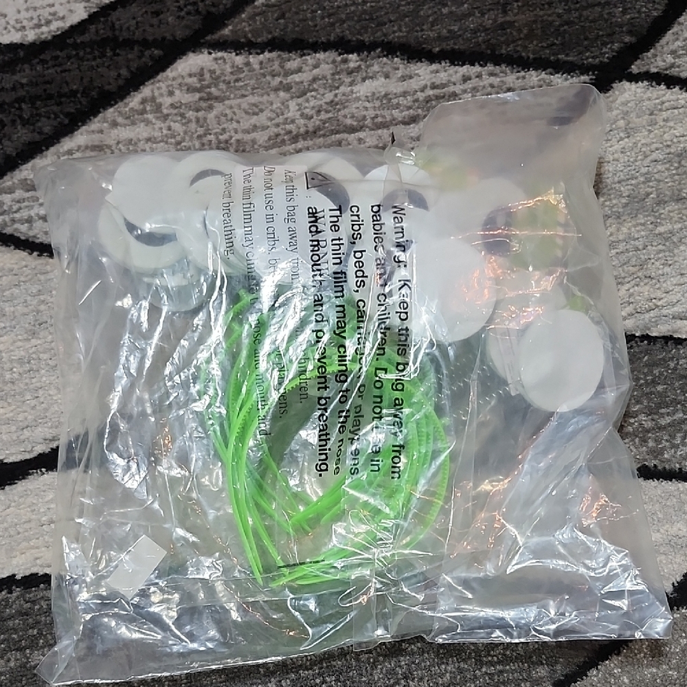 MONSTER EYE BOPPERS 12-PIECE GREEN HEADBANDS UNISEX